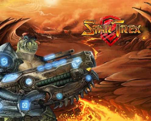 Star TRex Splash Art