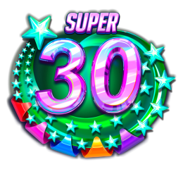 Super 30 Stars Badge