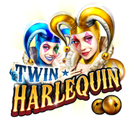 Twin Harlequin Badge